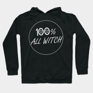 100% ALL WITCH DESIGN Hoodie